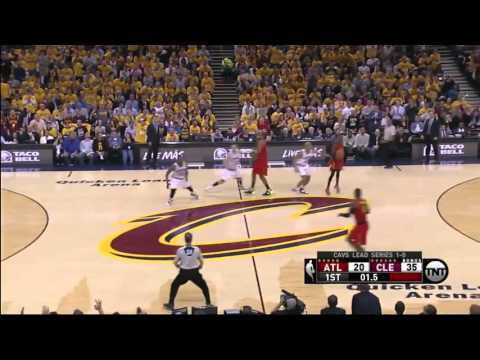 JR Smith 23 points vs Atlanta Hawks R2G2 (7 Threes!)