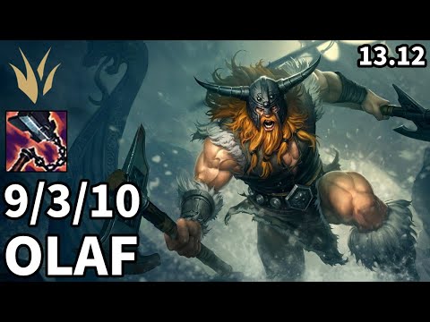 Olaf Jungle vs Sejuani - EUW Master | Patch 13.12