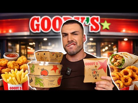 Δοκιμάζω όλα τα ορεκτικά από Goody’s | Tsede The Real 