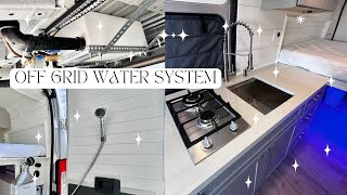 Off Grid Water System, Grey Water Tank, Heated Shower!!!
