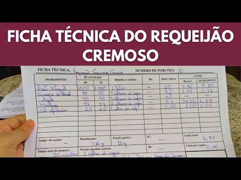 TECHNICAL SHEET FOR PREPARING CREAMY CHEESE! HOW TO MAKE IT - PREPARATION TECHNICAL SHEET