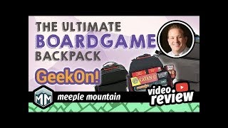 Geekon! Ultimate Boardgame Bag Review - Amazing Grace - (Boardgame Brody)