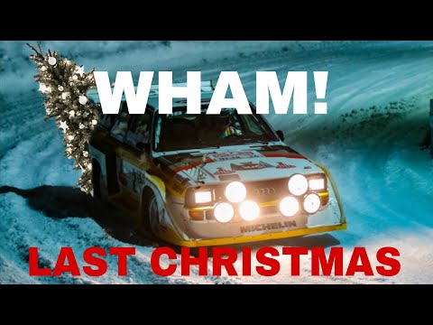Wham!-Last Christmas 🎄🎁×Rally cars in snow! ❄️⛄