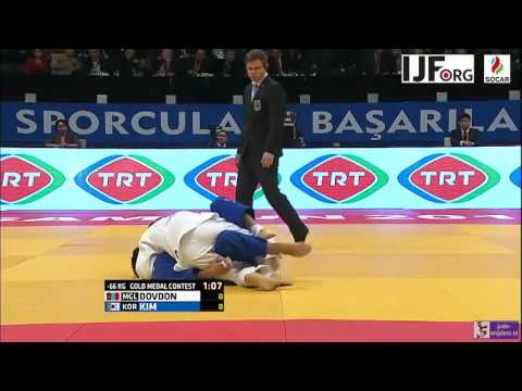Judo 2016 Grand Prix Samsun: Dovdon (MGL) - Kim (KOR) [-66kg] final