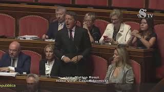 Matteo Renzi - Intervento in Senato (15.09.26)