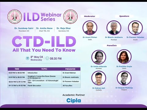 ICS Webinar on CTD-ILD All that you need to know!