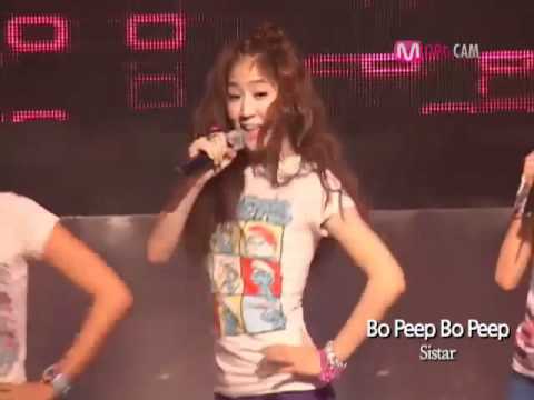[K-POP] Mnet - M countdown, Sistar - Bo Peep Bo Peep