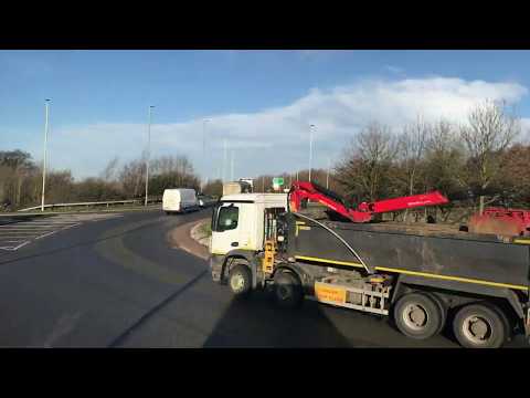 Full Route Visual | Arriva Leicester 29 - Leicester to Burton | 4772 (YJ56 KFD)