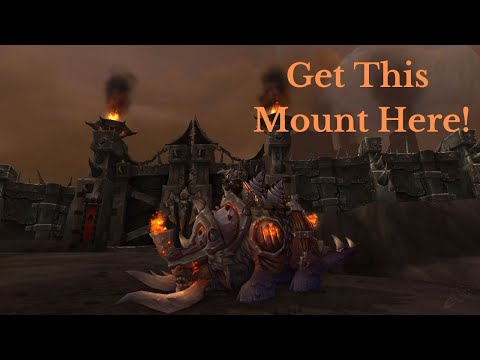 How to get the Ironhoof Destroyer (Blackhand Mount)