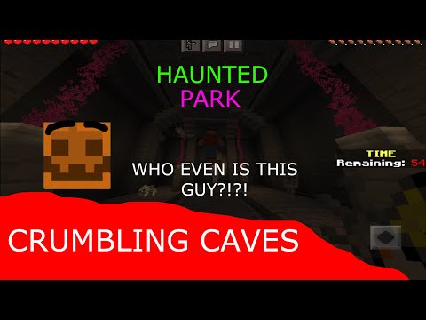 Joell-O - THIS IS AWESOME!!! CRUMBLING CAVES: Minecraft Haunted Park!!!