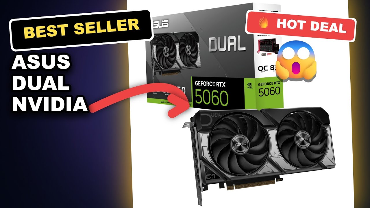 ASUS Dual NVIDIA GeForce RTX 5060 8GB GDDR7 OC Gaming Performance Review: Unleash Gaming Frenzy