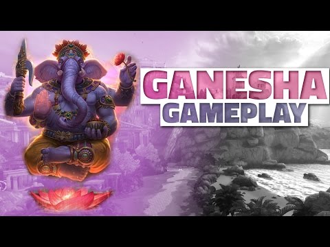 SMITE GANESHA GAMEPLAY (Support) - PTS First Look - YouTube