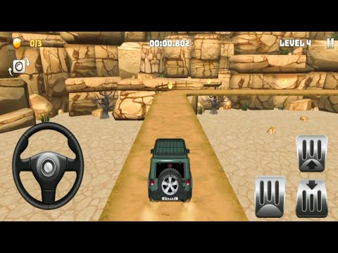 Mountain Climb 4x4 : Jeep Wrangler -  Driving Impossible Stunts - Android ios Gameplay