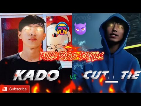 Kado vs Cutie – Full Diss Battle 🎤🔥 | Where It All Started & Ended! Comment down who won👑👇
