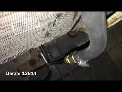 1993 F150 XLT - New Transmission Cooler Install - DERALE 13614