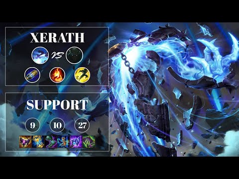 League of Legends Xerath Support Vs Pyke