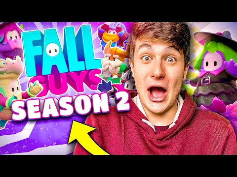 THE NEW SEASON 2 OF FALL GUYS IS AMAZING!! *UPDATE*