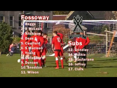 Fossoway vs. Methilhill - 09/05/17