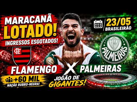 MARACANÃ LOTADO! FLAMENGO x PALMEIRAS VIRA FINAL ANTECIPADA 🔥😱