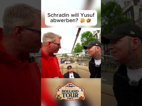 SCHRADIN will YUSUF ABWERBEN💰🤣 @montanablack @zarbex #shorts #lustig #freunde