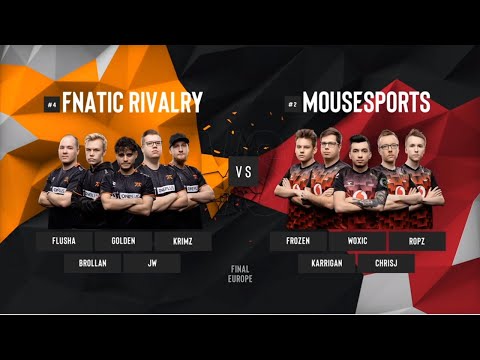 Live Fnatic vs Mousesports Grand FINAL -  ESL Pro League Season 11