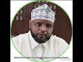 Kisa Cha Nabii Ayyoub Sheikh Othman Maalim