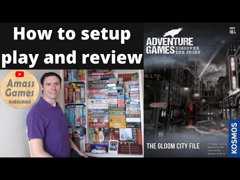 How to setup play and review Gloom City file