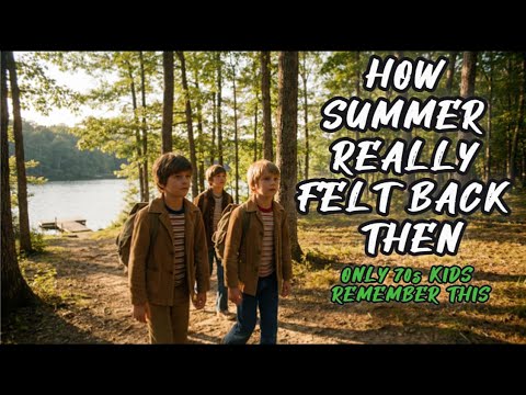 HOW SUMMER REALLY FELT BACK THEN | Only 70s Kids Remember This