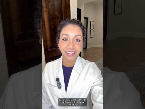 Don’t Overdo Epsom Salts! #epsom #bathtime #bathtub #inflammation #salt