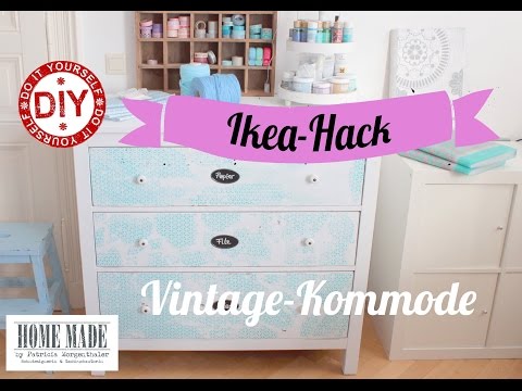 Tolle Vintage Kommode im Shabby Stil - Schick und retro!
