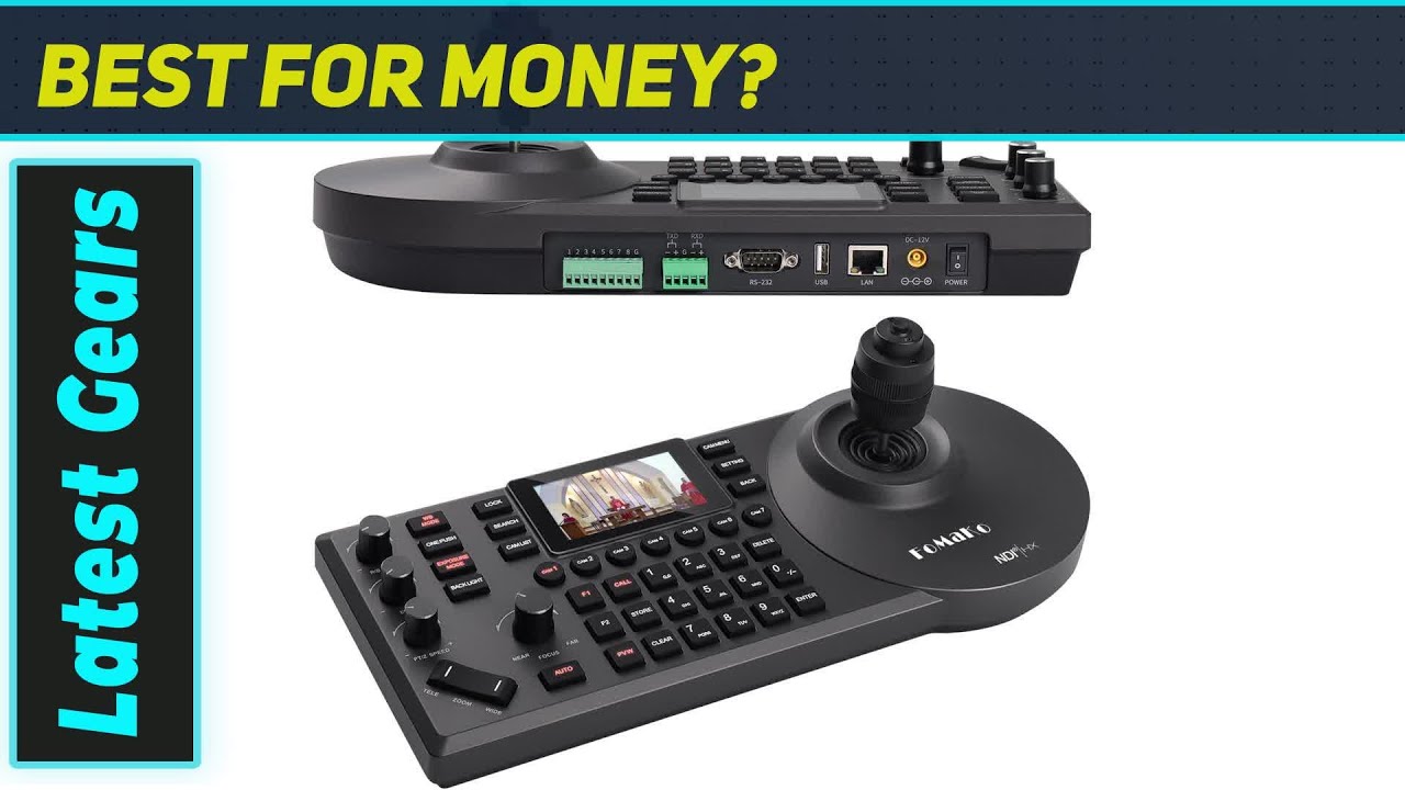 FoMaKo KC608N: The Ultimate NDI PTZ Controller for Seamless Live Production