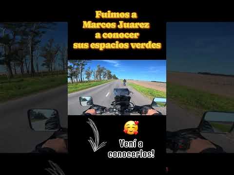 🏍️ ¿Conocías estos lugares de Marcos Juárez? 🌳 #Shorts