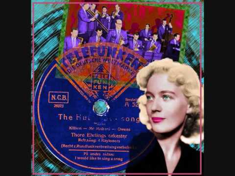 Thore Ehrling & 4 kaytoners - The hut sut song  (A swedish serenade) (1941)