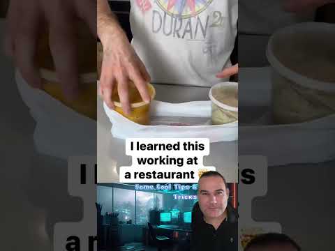 Great tip for transporting food containers!