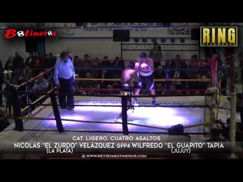 Nicolás “El Zurdo” Velázquez La Plata GPP4 Wilfredo “El Guapito” Tapia Jujuy