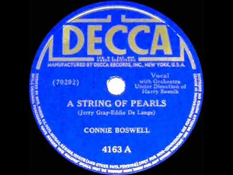 1942 Connie Boswell - A String Of Pearls