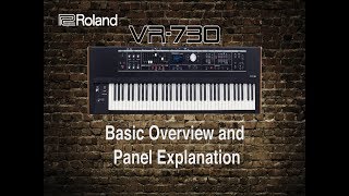 Video thumbnail for Roland VR-730 - Basic Overview and Panel Explanation by Product Support