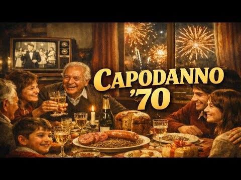 Così si Celebrava la CAPODANNO in ITALIA negli ANNI 70!