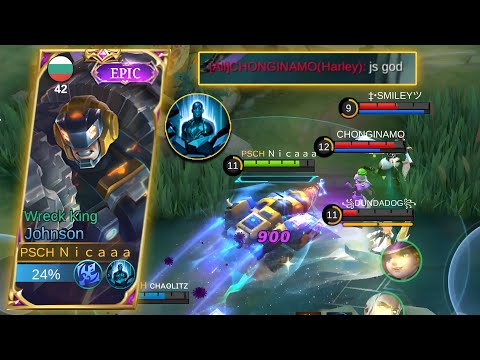 JOHNSON MAGE (LUCKY BUILD) PETRIFY SUPREMACY | BEST BUILD AND EMBLEM S27 | MOBILE LEGENDS