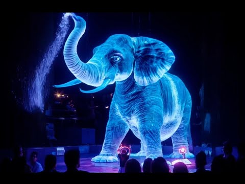 HOLOGRAM CIRCUS ANIMALS  SHOW 2025