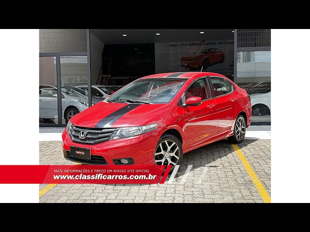Vídeo HONDA CITY 1.5 SPORT 16V FLEX 4P MANUAL