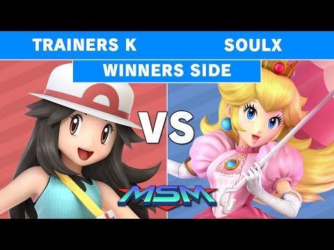 MSM 188 - BTLC | Trainers K (Pokemon Trainer) vs SoulX (Peach) Winners Pools - Smash Ultimate