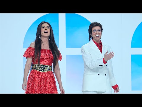 Anne Igartiburu y Mar Flores imitan a Al Bano y Romina en "Felicità" - Tu Cara Me Suena