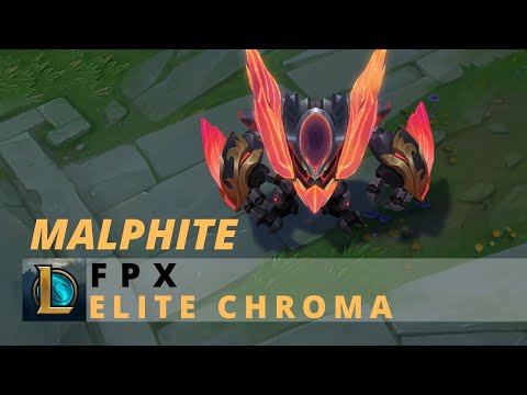 FPX Malphite Elite Chroma - League Of Legends