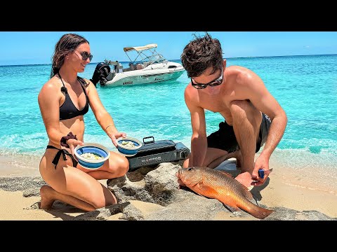 Camping On Our Boat & living From The Ocean In Remote Australia