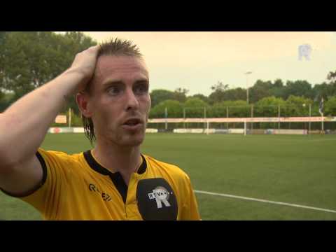 Oud-Spartaan Nathan Rutjes na afloop van Excelsior - Roda JC