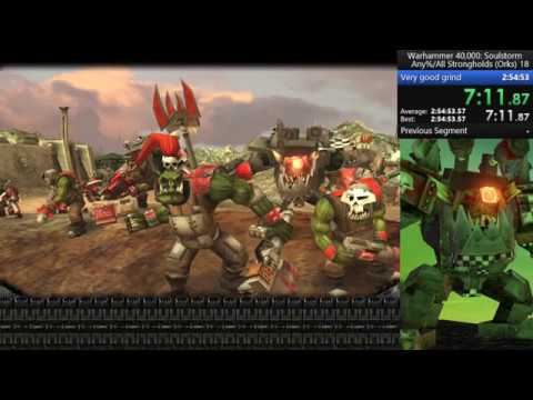 [WR] Speedrun Warhammer 40000: Dawn of War - Soulstorm (Any%, All Strongholds Orks) - 2:32:43
