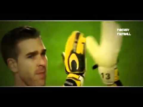 Football Soccer.Top 5 Saves English P L. De Gea, Fabianski, Szczesny
