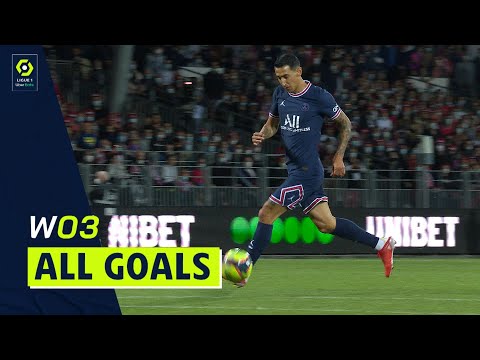 Goals compilation : Week 3 - Ligue 1 Uber Eats / 2021-2022