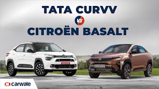 Tata Curvv vs Citroen Basalt | All You Need To Know | Coupe SUVs Compared